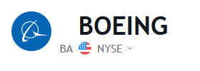 Boeing Stock Price | BA Shares Chart