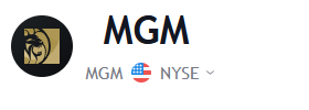 MGM Resorts International Stock Price | MGM Shares Chart